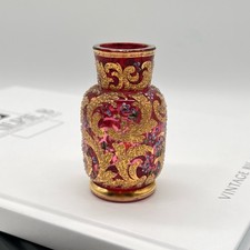 Antike Moser Miniatur Glas