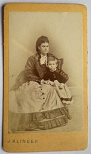 orig. CDV Foto Fotografie