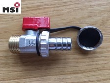 KFE Hahn 1.2 Zoll 1/2" Zoll Kugelhahn Entleerungshahn Heizung Auslaufhahn Wasser