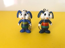 Schleich 2, Schlüsselanhänger alte Werbefiguren TRIMI 70er Jahre  selten