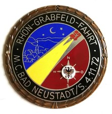 Plakette Rhön Grabfeld Fahrt