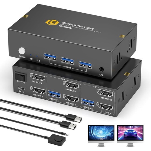 8k60hz kvm switch - pc, 2