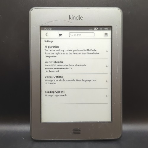 Amazon kindle touch - touch, (d01200)