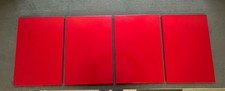 Original USM Haller Tablar 35x50 Rubinrot 4 Stück