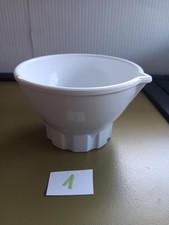 Mörser/Reibschale Melamin Ø 12cm @ wasserbadgeeignet @ Rezeptur Apotheke Labor