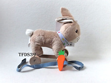 Tchibo Hase Kaninchen Nachziehtier auf Rollen Stofftier Plüschtier (T215)