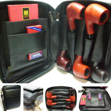 Pfeifentasche für 4 Pfeifen aus feinem Lamm-Nappa Leder