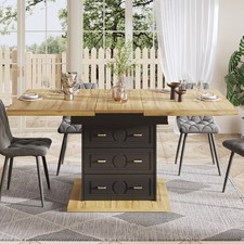 Holz Esstisch Teleskoptisch