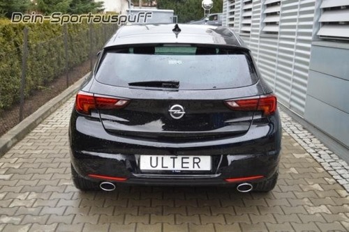 Ulter duplex sportauspuff opel - ulter,