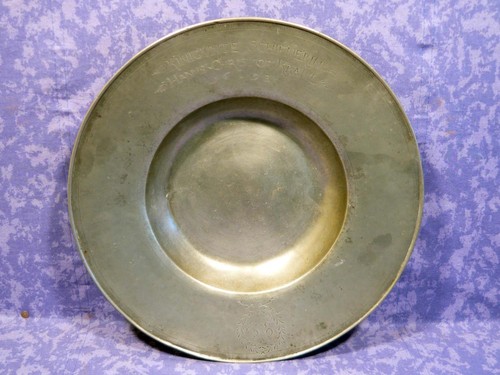 Zinn teller 33cm - teller, kinigvnte