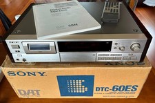 SONY DTC-60ES DAT-Rekorder Champagner - Top Zustand mit Zubehör und OVP