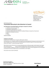 Hotel Gutschein, 4 Tage HP