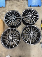 Skoda Alufelgen Octavia 5E RS Schwarz 5E0601025K Turini 7,5x18 ET51 Felgen 7 1/2