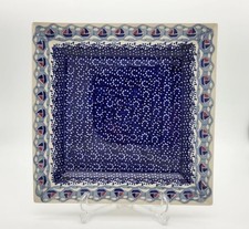 Bunzlauer Keramik Teller eckig