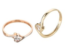 Damen Goldring 333 Gold Ring