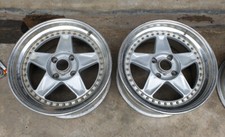 2 Stück NUR JDM 17" WRD D5 5 Speichen Räder für 240z Datsun 240sx 180sx Monza...