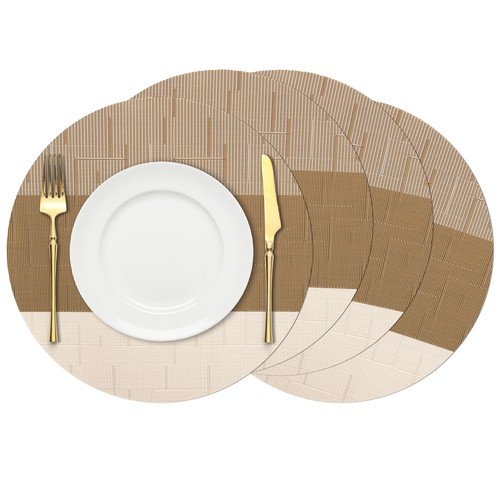 Tischsets rund 4er - 4er, set