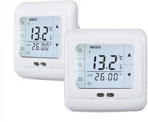 Digital raumthermostat lcd - 2x,