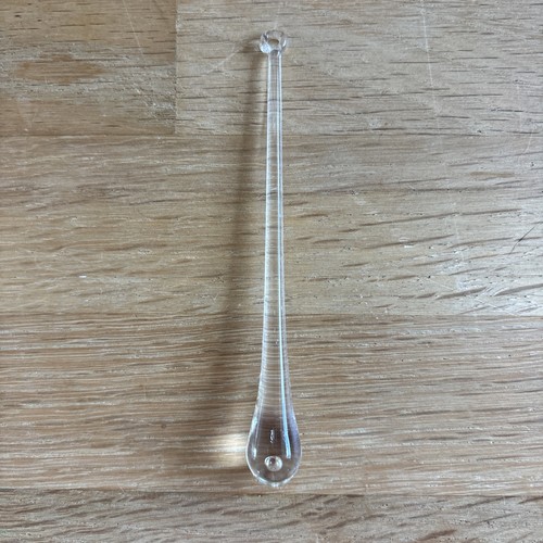 Glastropfen länge 8cm - länge, ca.9,8cm
