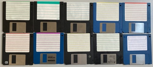 Amiga/Atari-ST-Disketten