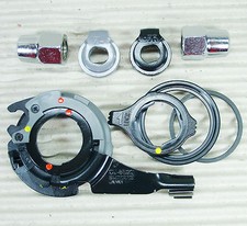 Shimano Nexus Zubehör Set für 8 Gang Nexus Nabe Sicherungsscheibe schwarz grau