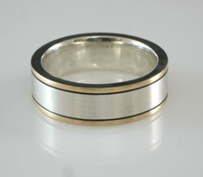 Ring 925 Sterlingsilber mit 2