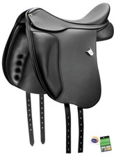 Bates isländischer verstellbarer tiefer Sitz enger Kontakt Leistungssattel CAIR schwarz