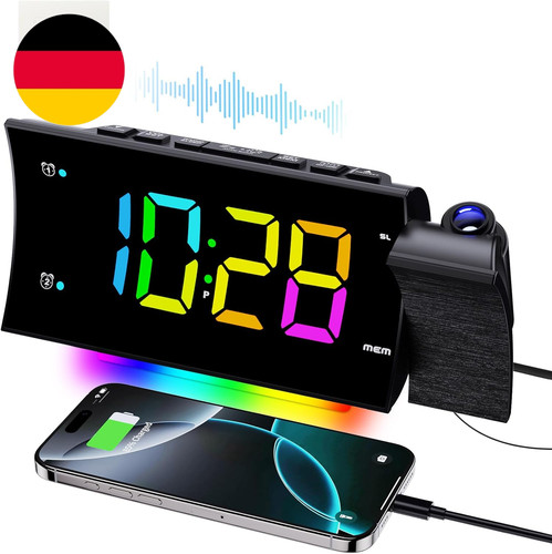 Radiowecker mit projektion - radiowecker,