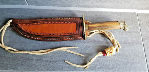 Messer mit knochen - mit, knochen/bein/horn