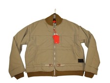 Diesel Herren Jacke Winterjacke kurz Bomberjacke - W-Spleak - Grün Beige Größe L