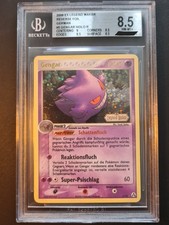 Gengar – BGS 8.5 – STAMP & SWIRL POP4 – EX Legend Maker 5/92 – Deutsch - No PSA