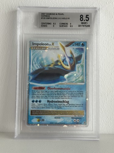 Pokemon impoleon x holo - lv.,