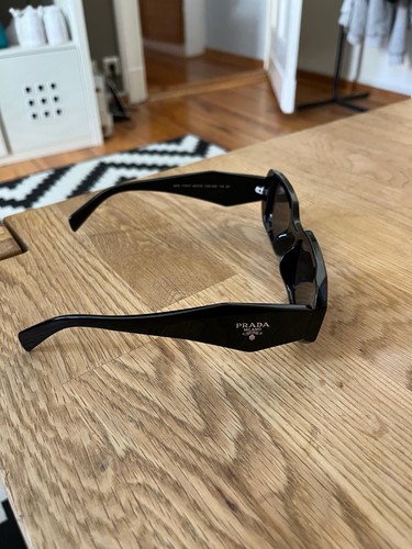 Prada brille schwarz - schwarz, unisex
