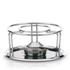 KELA Rechaud MAXI aus Edelstahl 23,5 cm mit Pastenbrenner