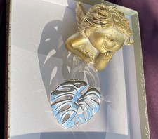 Anhänger XXL  wunderschönes Blatt silber Pierre Lang Schmuck 