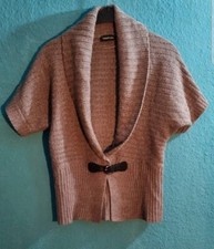 Strickjacke von Taifun, Gr. S/36, taupe