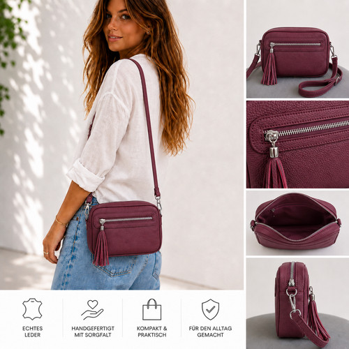 Damen leder handtasche - damen,