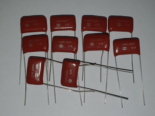 10x 15µf 250 vac - /,