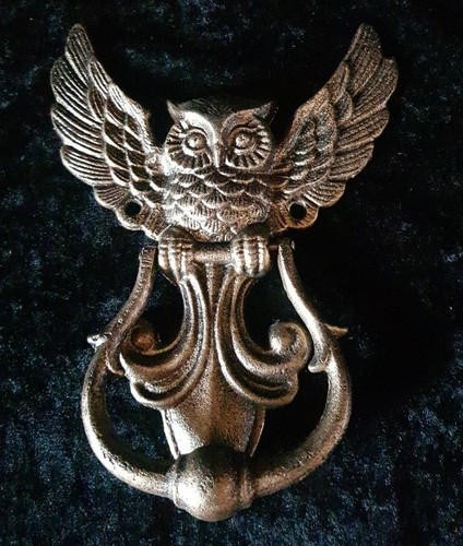 Türklopfer eule owl - türklopfer,