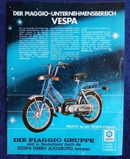 Vespa Bravo, originale Werbung aus 1981