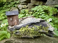 Miniatur holzskulptur holzdeko - miniatur,
