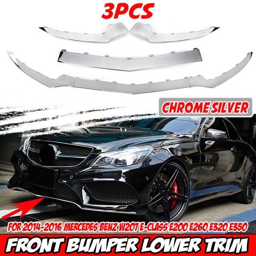 Front bumper lip trim molding - front,