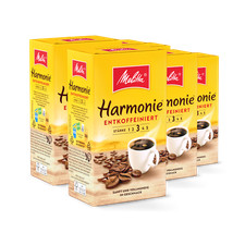 Melitta Harmonie Entkoffeiniert gemahlener Filter-Kaffee, im Set