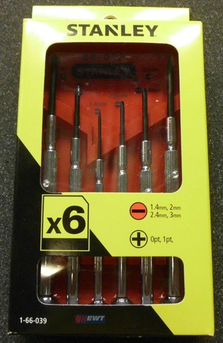 Stanley 039 uhrmacherset - 1-66-039,