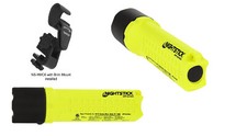 Nightstick Feuerwehr Helmlampe LED ATEX + Helmhalterung f. Feuerwehrhelm 3aa