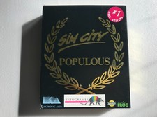 SIM CITY & POPULOUS - AMIGA