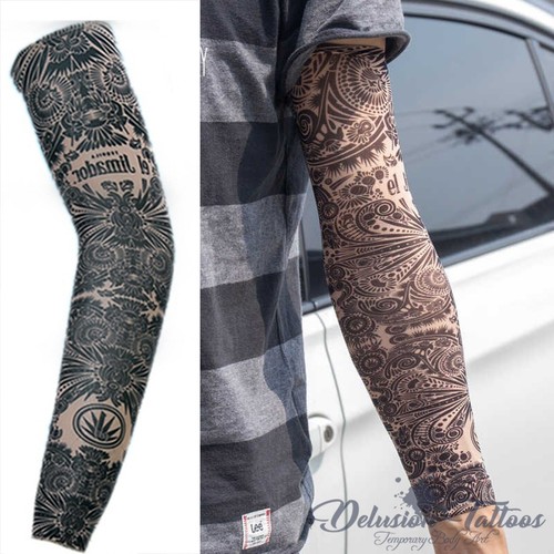 Temporäres tattoo sleeve - temporäres,