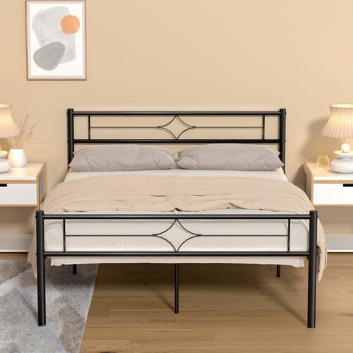 Bett aus metall bettgestell - bett,