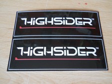 Highsider , Sticker , Aufkleber , Motorrad.