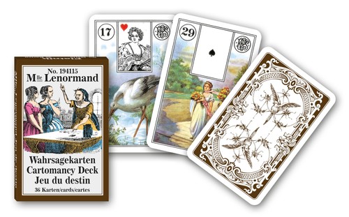 Tarotkarten mlle lenormand - tarotkarten, mlle.
